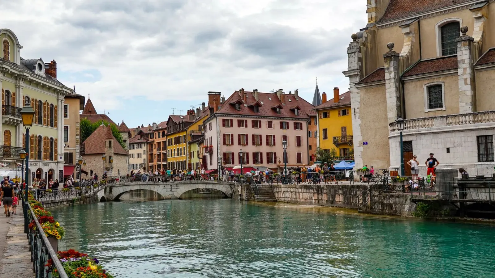 Annecy, city view