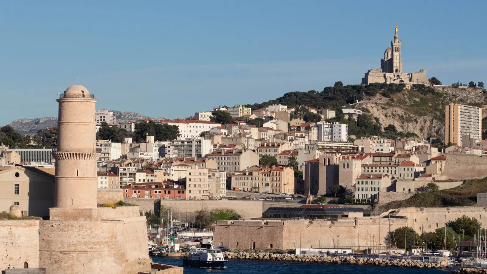 Marseille, city view