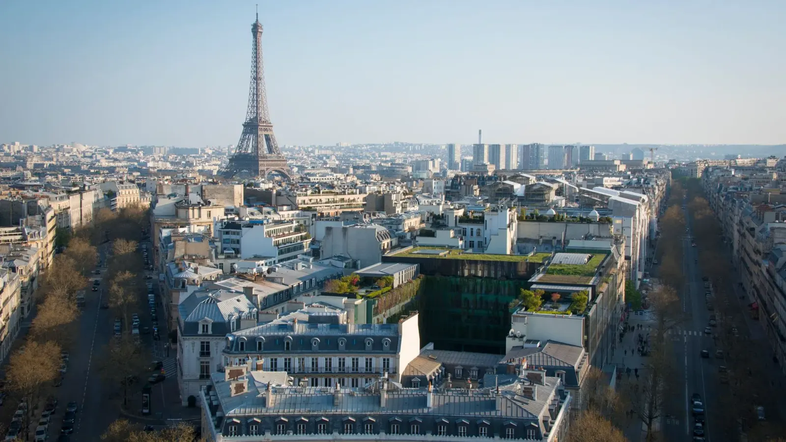 Paris, city view